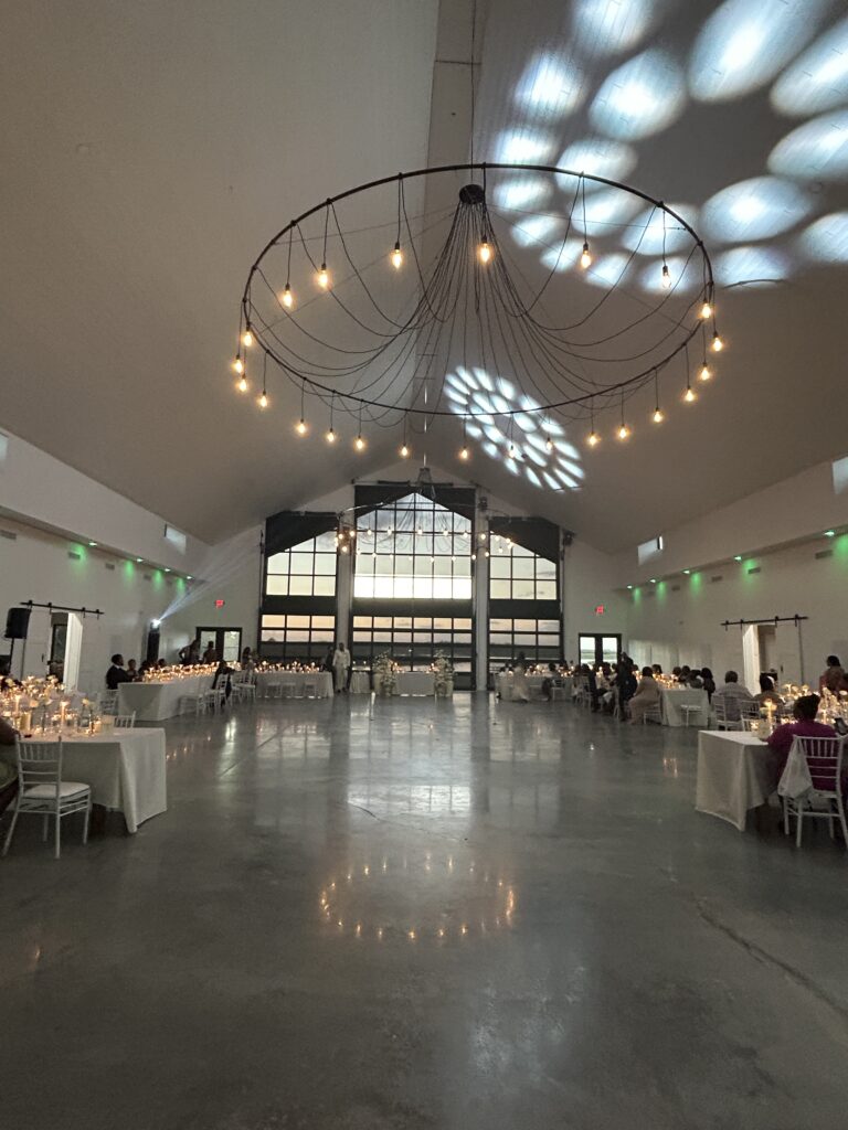 indoor reception space for weddings in Saint Cloud, wedding venues in central Florida