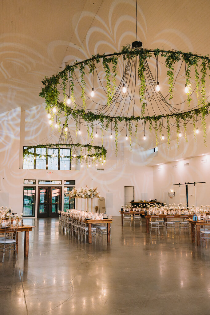 interior reception space at Orlando wedding venue, wedding venue in Saint Cloud, Florida