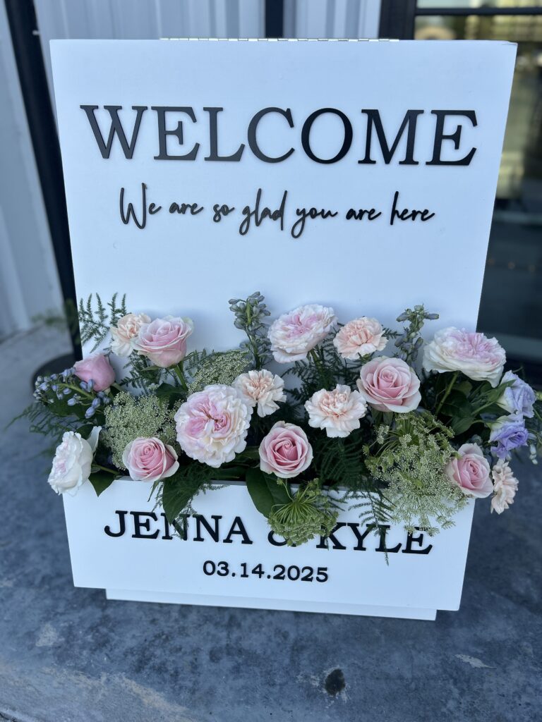flower box wedding trend for 2025